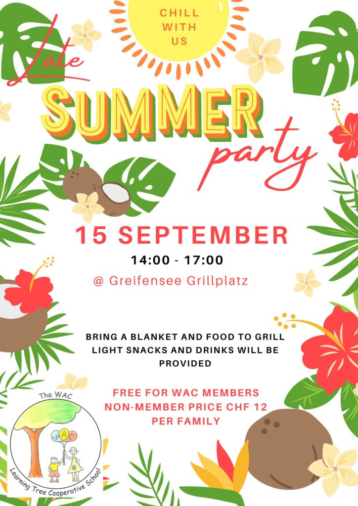 Summer party flyer