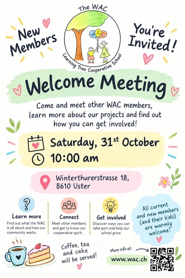 New member meeting