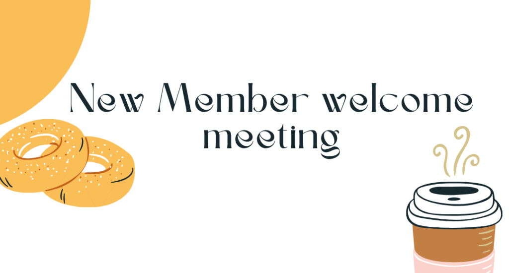 New member meeting